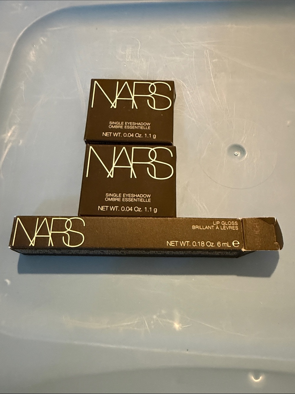 NARS Black Single Eyeshadow Duo with Lip Gloss